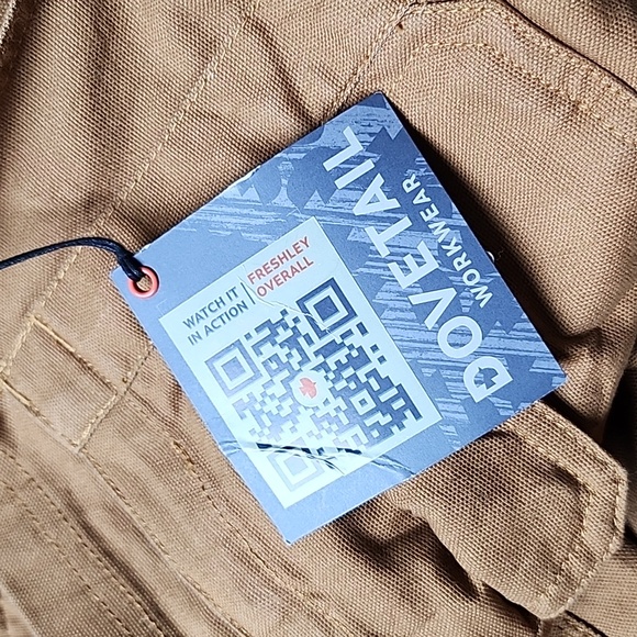 Dovetail Brown Canvas Overalls - Picture 7 of 7